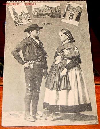 Postales: ANTIGUA POSTAL   DE TOLEDO - FOTOTIPIA J. ROIG