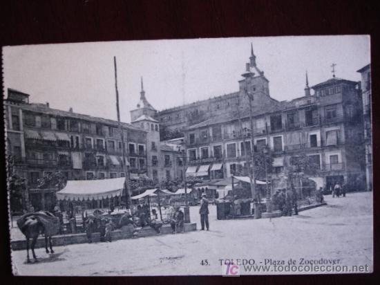 Postales: TOLEDO ,PLAZA DE ZOCODER - Foto 1