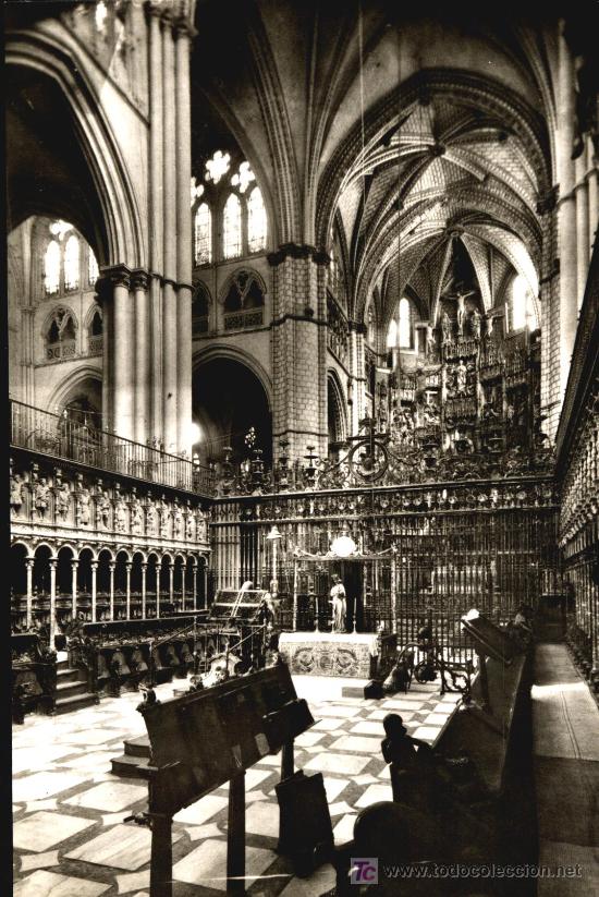 Postales: TOLEDO : Interior Catedral - Foto 1