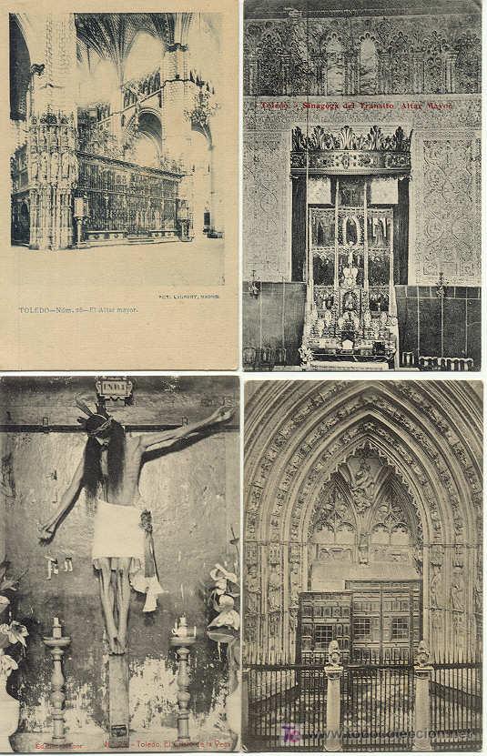Postales: CUATRO POSTALES ANTIGUAS DE TOLEDO - Foto 1