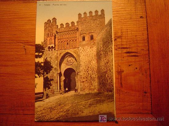 Postales: Postal de Toledo-4 Puerta del sol - Foto 1