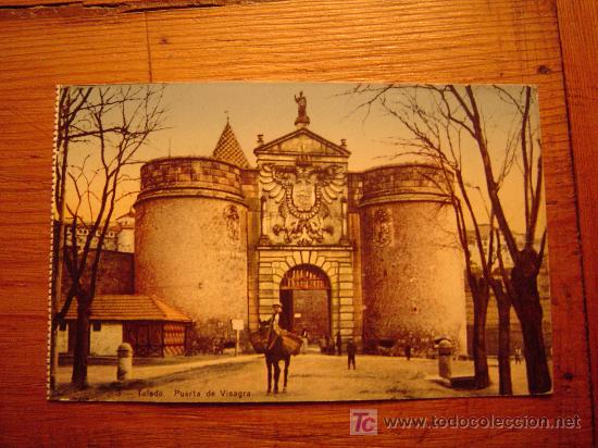 Postais: Postal de Toledo-3 Puerta Visagra