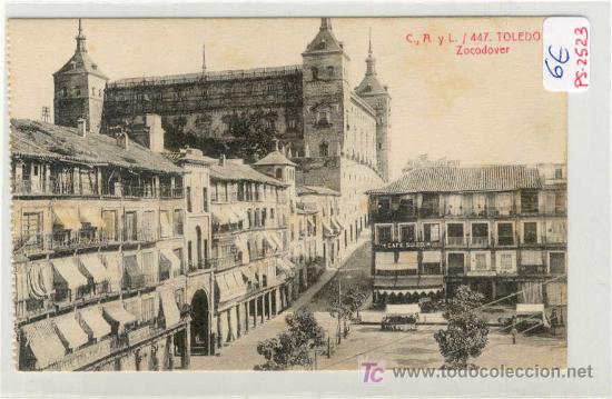 Postkarten: (PS-2523)POSTAL DE TOLEDO-PLAZA ZOCODOVER