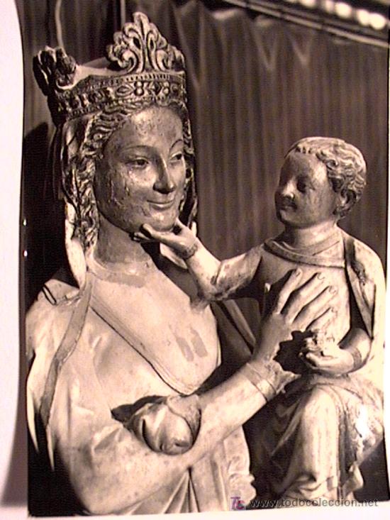 Postais: POSTAL DE LA VIRGEN BLANCA DE TOLEDO DE LOS A&Ntilde;OS 50