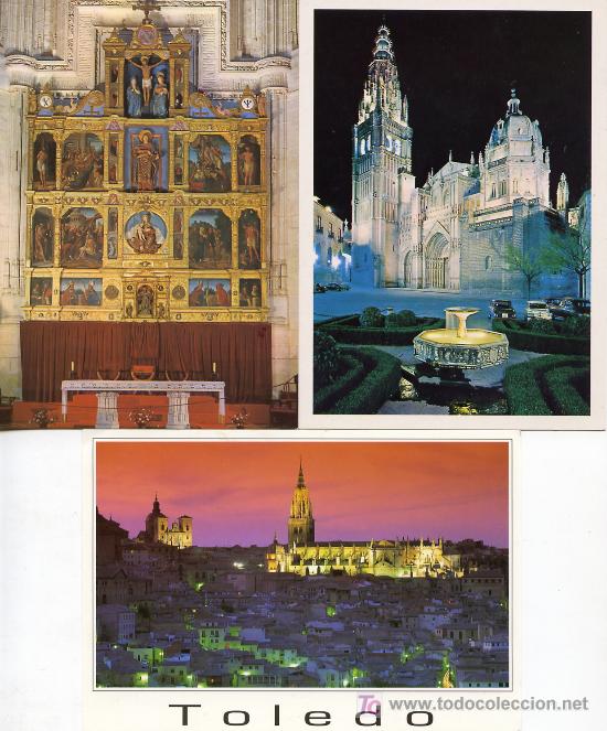 Postales: TOLEDO 3 POSTALES - Foto 1