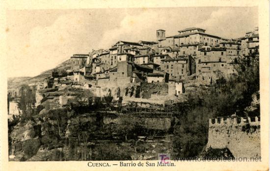 Postales: CUENCA BARRIO DE SAN MARTIN - Foto 1
