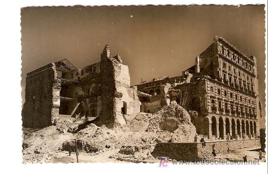 Postcards: Toledo - Alc&aacute;zar despu&eacute;s del asedio
