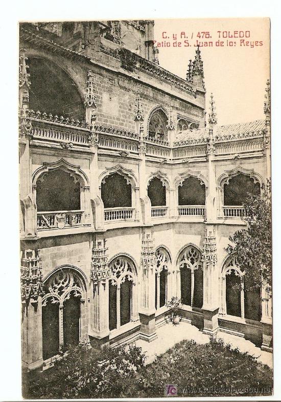 Postcards: Toledo - Patio de S. Juan de los Reyes