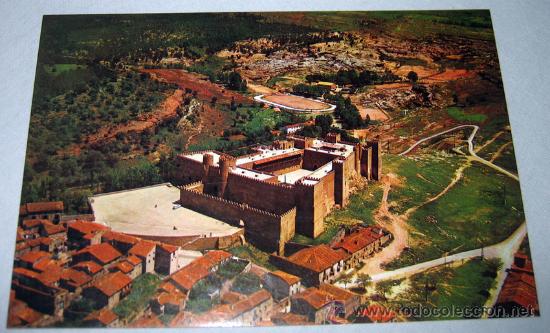 Postales: ANTIGUA POSTAL DE SIGUENZA CASTILLO VISTA AEREA - FRANCISCO VACAS DIAZ SA - POSTAL N&ordm; 35 - NO CIRCUL
