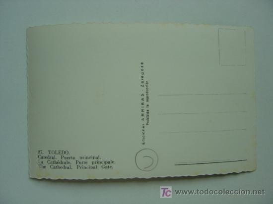 Postales: TOLEDO - REF.: L-212 - Foto 2