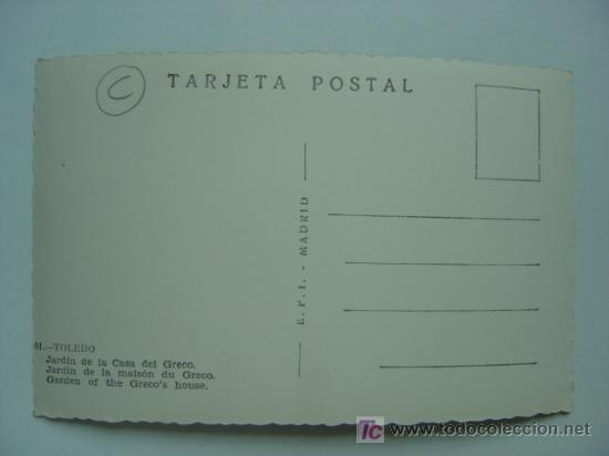 Postales: TOLEDO - REF.: L-211 - Foto 2