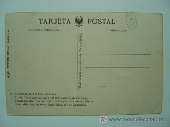 Postales: TOLEDO - REF.: L-393 - Foto 2