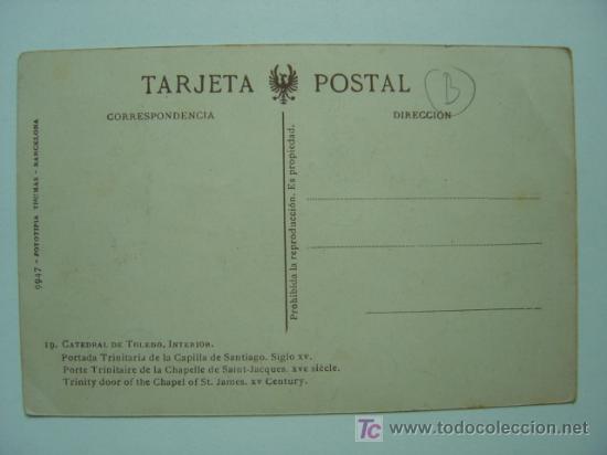 Postales: TOLEDO - REF.: L-392 - Foto 2