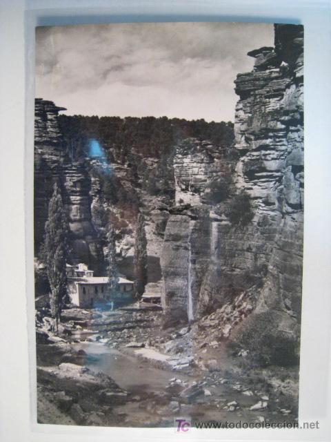 Postkarten: MOLINA DE ARAGON. BARRANCO DE LA HOZ. SANTUARIO AL FONDO. POSTAL ORIGINAL