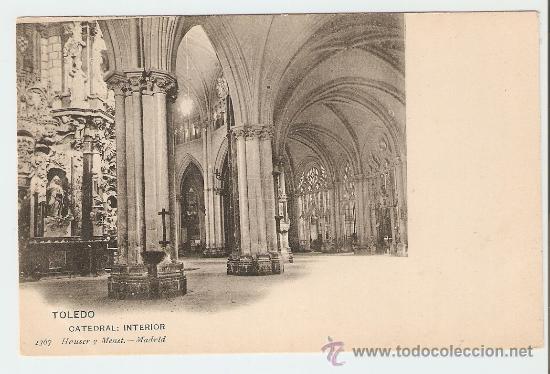 Postais: Toledo - Catedral - Interior