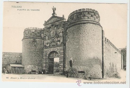 Postais: Toledo - Puerta de Visagra