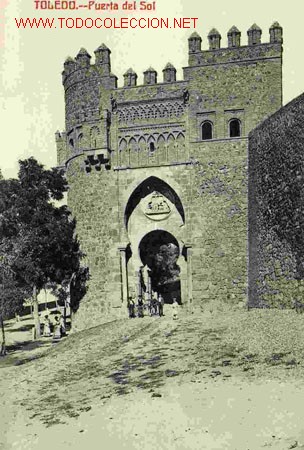 Postales: TOLEDO, PUERTA DEL SOL - Foto 1