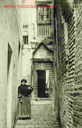 Postales: TOLEDO, CALLEJON DE LA SOLEDAD. - Foto 1