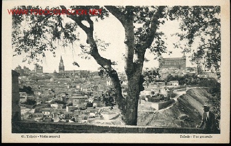 Postales: TARJETA POSTAL DE TOLEDO- VISTA GENERAL