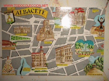 Postales: ALBACETE - Foto 1
