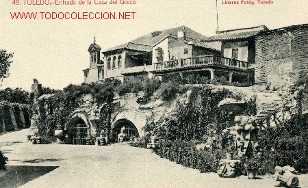 Postales: TOLEDO . LA CASA DEL GRECO - Foto 1