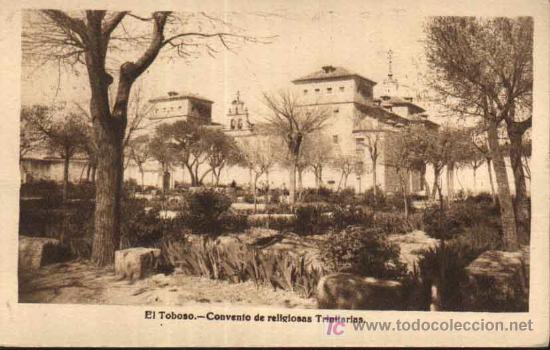 Postais: Postal Antigua :  El Toboso - Convento de religiosas Trinitarias. Fot Belda