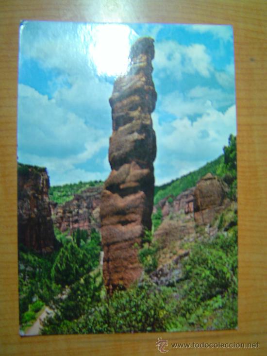 Postcards: POSTAL BARRANCO DE LA HOZ MONOLITO EL HUESO SIN CIRCULAR