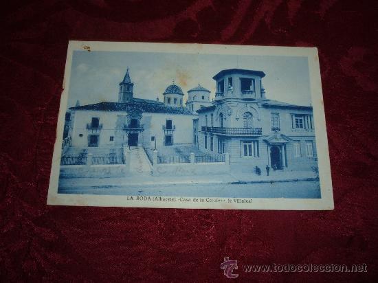 Postkarten: la roda,casa de la condesa de villaleal,foto moreno iba&ntilde;ez