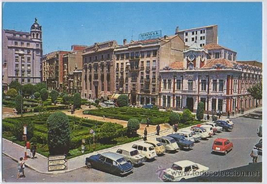 Postcards: POSTAL DE PLAZA DEL CAUDILLO ALBACATE