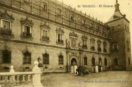 Postales: POSTAL TOLEDO EL ALCAZAR - Foto 1
