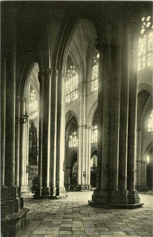 Postales: POSTAL TOLEDO CATEDRAL INTERIOR - Foto 1