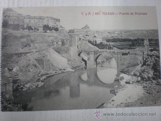 Postales: TOLEDO - PUENTE DE ALCANTARA - Foto 1