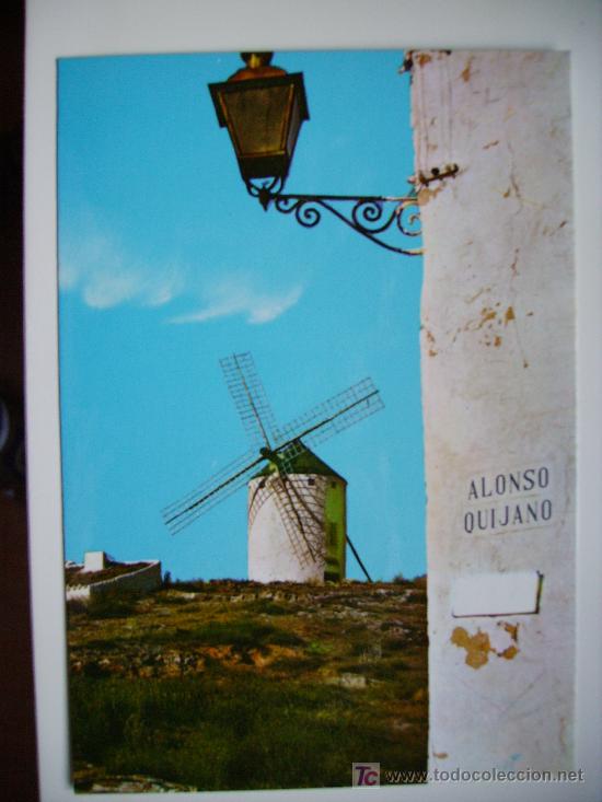 Postales: campo de criptana, molino de viento - Foto 1