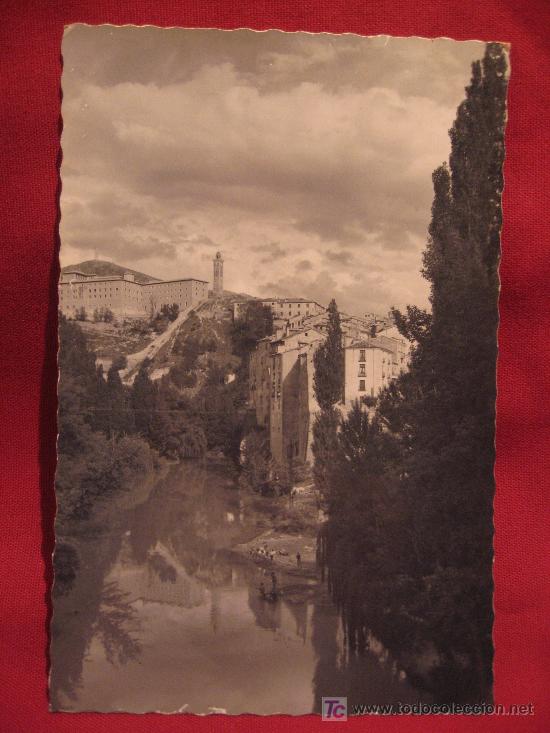 Postales: CUENCA - LA CIUDAD REFLEJADA EN EL JUCAR - Foto 1
