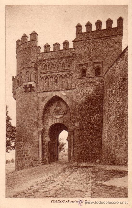 Postales: TOLEDO - ARRIBAS - PUERTA DEL SOL - Foto 1
