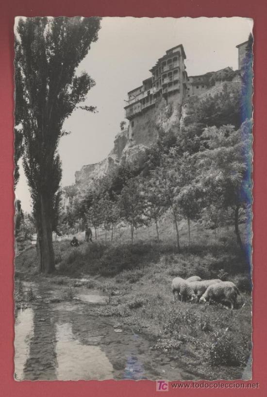 Postales: Cuenca - Las casas colgadas - A&ntilde;o 1958 - Foto 1
