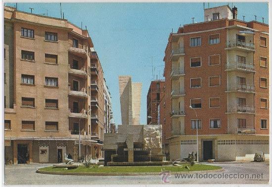 Postales: TARJETA POSTAL PLAZA Y FUENTE DE LA PROVINCIA CIUDAD REAL