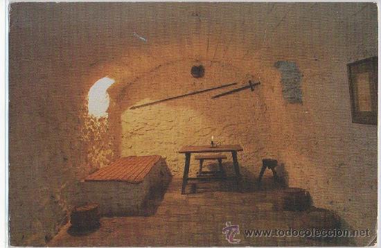 Postales: TARJETA POSTAL DE CUEVAS DE MEDRANO PRISION DE CERVANTES ARGAMASILLA DE ALBA CIUDAD REAL