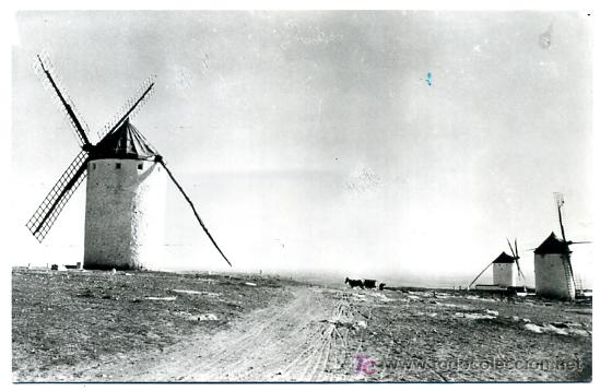 Postales: CRIPTANA, CIUDAD REAL, MOLINOS DE VIENTO,    P24441