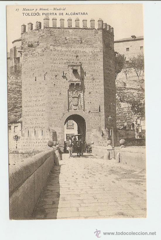 Postais: Toledo - Puerta de Alc&aacute;ntara