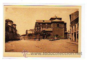 Postcards: Ciudad Real. Alcazar de San Juan. Iglesia de  San Quiteria en reconstrucci&oacute;n.  L. Roisin.n&ordm;4
