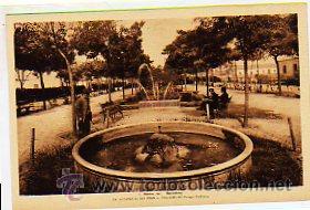 Postkarten: Ciudad Real. Alcazar de San Juan. Una vista del Parque p&uacute;blico.  L. Roisin.n&ordm; 14