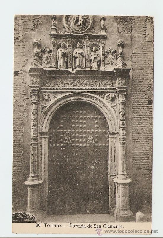 Postkarten: Toledo - Portada de San Clemente
