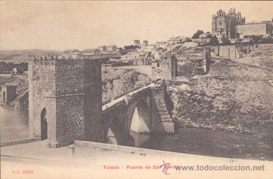 Postkarten: TOLEDO- PUENTE DE SAN MARTIN