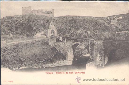 Postkarten: TOLEDO- CASTILLO DE SAN SERVANTES
