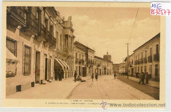 Postales: (PS-12577)POSTAL DE ALCAZAR DE SAN JUAN-CALLE DE CASTELAR