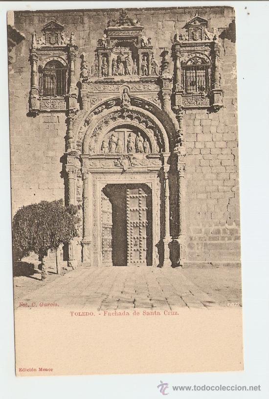 Postcards: Toledo - Fachada de Santa Cruz