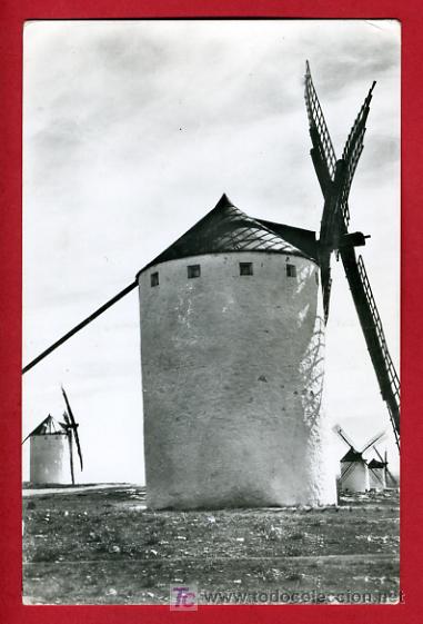 Postkarten: CAMPO DE CRIPTANA, CIUDAD REAL, MOLINOS DE VIENTO,    P31377