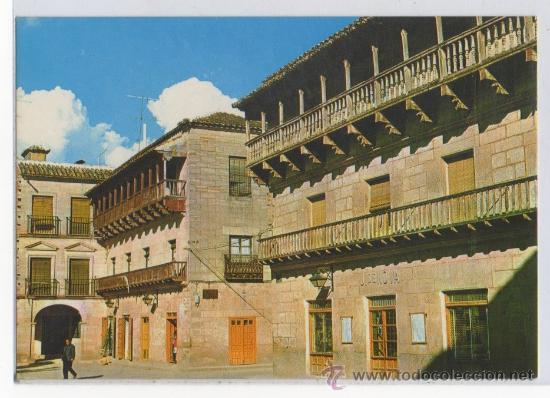Postales: TARJETA POSTAL DE INFANTES BALCONADA PLAZA MAYOR CIUDAD REAL