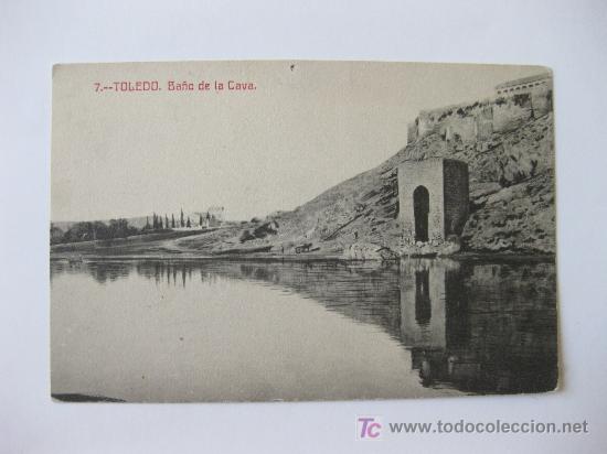 Postales: POSTAL DE TOLEDO. BA&Ntilde;O DE LA CAVA - Foto 1